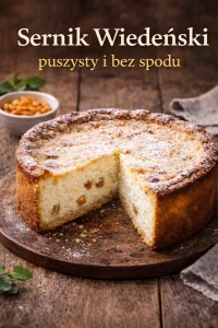 Sernik Wiedeński | Arnold Basiński - Psycholog i Programista